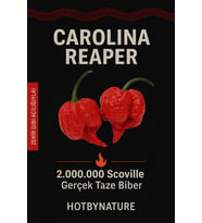 CAROLINA REAPER PEPPER / 2,5 Milyon Scoville - Gerçek Taze Acı Biber