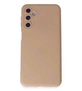 Newface Samsung Galaxy M34 5G Kılıf Nano içi Kadife Silikon - Pudra