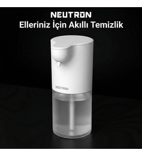 Neutron NTL-SD-35ML Sensörlü Otomatik Akıllı Köpük Sabunluk Şarjlı Sabunluk
