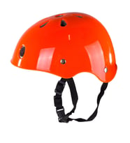 Çocuk Scooter Paten Bisiklet Koruyucu Kemik Kask (Turuncu)