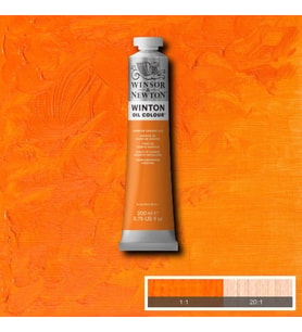 Winsor&Newton Winton Yağlı Boya 200 ml No:4 Cadmium Orange Hue
