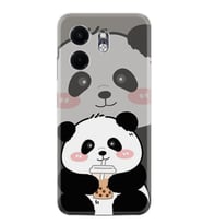 Infinix Smart 9 Kılıf Boutique Baskılı Resimli Milkshake Panda Pcode -058