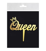 PASTA SÜSÜ PLEKSİ QUEEN ALTIN PK:1-