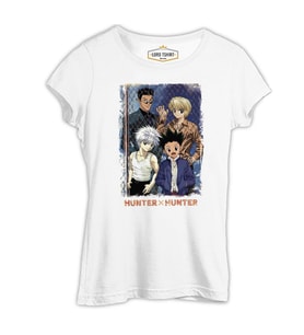 Hunter x Hunter Beyaz Kadın Tshirt