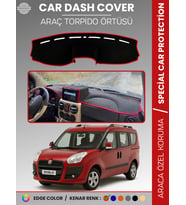 FIAT DOBLO (2008-2013) DOUBLE EKRAN AIRBAGLİ Torpido Örtüsü Ön Göğüs Koruma Araca Özel Tam Uyum