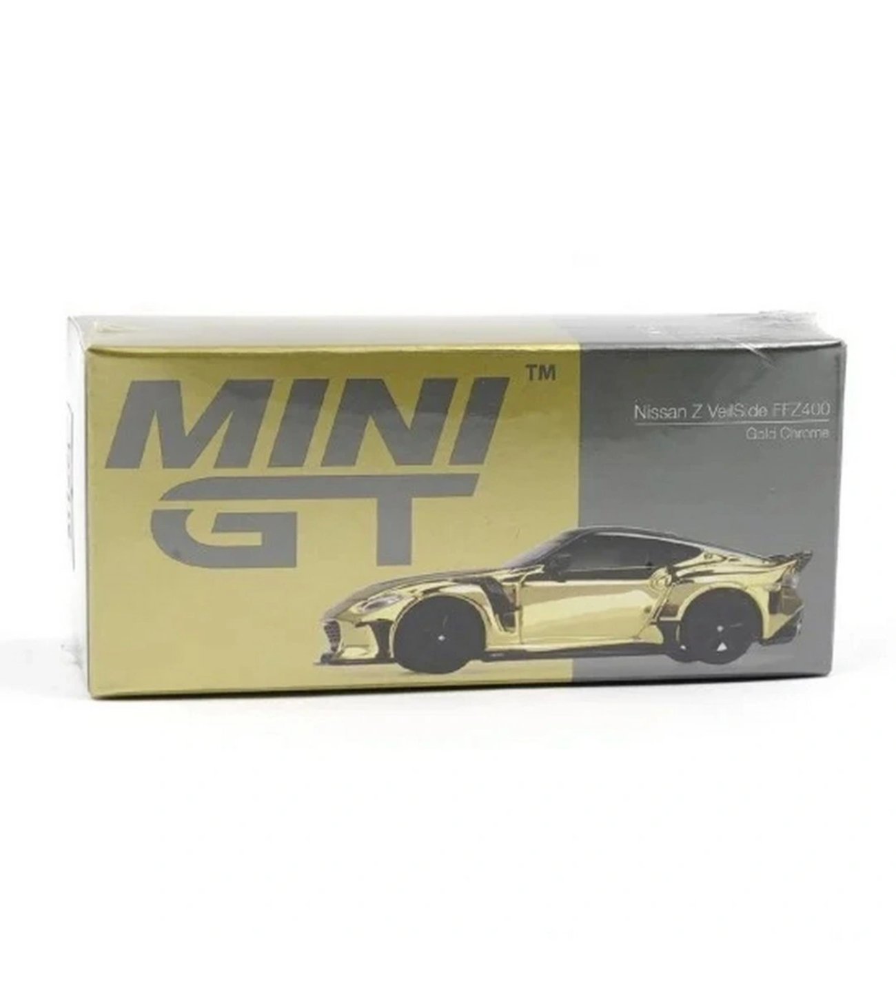 XANAVI MINI GT ゴールド3台分 Nessiworld Mini GT 1/64 Nissan Z VeilSide FFZ400 Gold Chrome