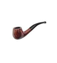 Falconetti 9 mm. Kahverengi Sandalwood Eğimli Sap Ahşap Pipo rd35