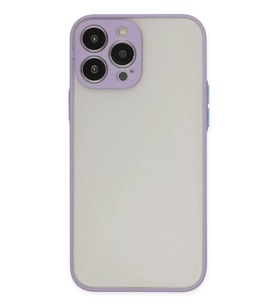 iPhone 14 Pro Kılıf Montreal Silikon Kapak - Mor