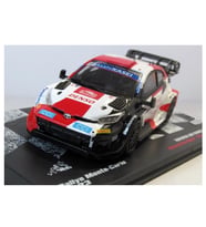 Schulzz Altaya 1:43 Toyota Yaris GR Monte Carlo 2023 WRC Rally Winner Diecast Model
