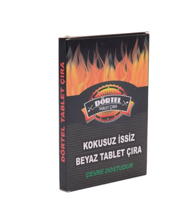 Kokusuz is Yapmaz Beyaz Tablet Çıra 125 Gr