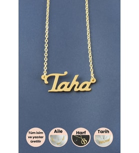 Taha İsimli Kolye
