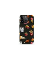 Iphone 14 Pro Max Fast Food Desenli Telefon Kılıfı