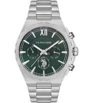 U.S. Polo Assn. USPA1030-07 Metalik Gri Çelik Erkek Kol Saati