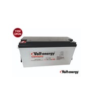 Volt 12 V 180 Ah Jel Akü Deep Cycle Nanocarbon (ÜRETİM YILI:2026)