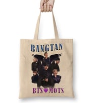 Bts Mots Bangtan Bez Çanta Uzun Saplı