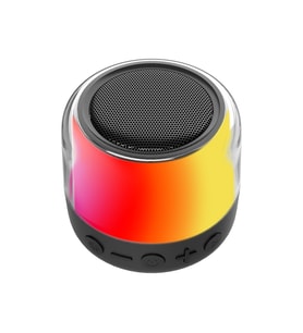 Lexroo NBY225 Ayarlanabilir RGB Işıklı Bluetooth Hoparlör Speaker - Siyah