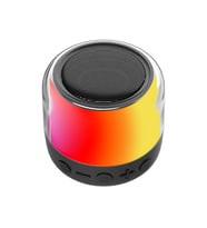 Lexroo NBY225 Ayarlanabilir RGB Işıklı Bluetooth Hoparlör Speaker - Siyah