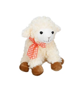 Mey İthalat® Oturan Peluş Kuzu 24 cm