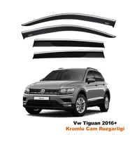 Volkswagen Tiguan Kromlu Cam Rüzgarlığı Niken 2016 Sonrası