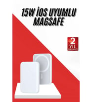 İOS Uyumlu Magsafe Kablosuz 15w Şarj Powerbank Magesafe - HPSBYI5128-3255