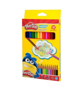 PLAY DOH JUMBO ÜÇGEN KURUBOYA 12 RENK