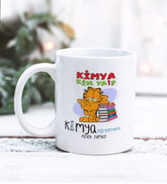 Kimya Öğretmeni Tasarımlı Kişiye Özel Kupa Bardak (Beyaz)