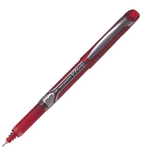 Pilot V7 Grip Hi-Tecpoint Kırmızı İğne Uçlu Roller Kalem