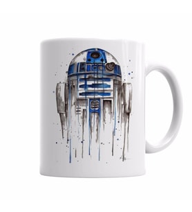 R2 D2 Star Wars Kupa Bardak Porselen