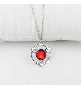 Naruto Sharingan Kolye 3 (Gümüş)