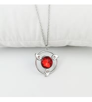 Naruto Sharingan Kolye 3 (Gümüş)