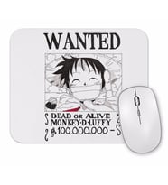 Wanted Luffy Mouse Pad