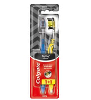Colgate Zigzag Charcoal 1+1 Diş Fırçası Orta