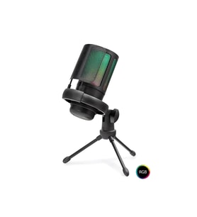 STREAMCAST S24 RGB USB Gaming Mikrofon – 192kHz/24Bit Type-C  Yayın, Podcast ve Oyun Mikrofonu