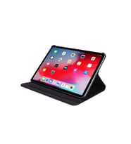 Apple iPad Pro 12.9 2021 5.Nesil Dönebilen Standlı Tablet Kılıfı (Mor)