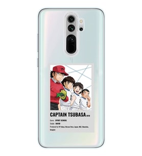 Redmi Note 8 Pro Uyumlu Tsubasa Poster Tasarımlı Şeffaf Telefon Kılıfı