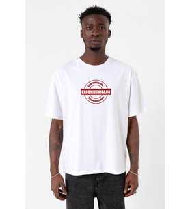 John Wick Continental Excommunicado Beyaz Erkek Oversize Tshirt