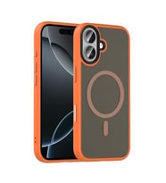 Coverzone ?Phone 17 ile Uyumlu Sert PC Arka Y�zey Wireless ?arj �zellikli Buzlu Saydam ZF Kapak