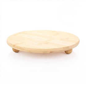 Bambu top ayaklı sunumluk