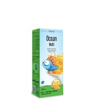 Ocean Multi Şurup Ballı Portakal Aromalı Balık Yağı 150 Ml