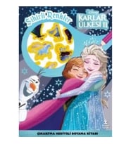 Disney Karlar Ülkesi 2 - Sihirli Renkler Çıkartma Hediyeli Boyama Kitabı