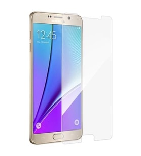 Samsung Galaxy Note 5 Uyumlu Ekran Koruyucu Yeni Nesil HD Kalite Kırılmaz Cam (Renksiz)