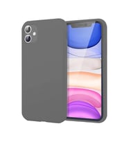 Iphone 11 Kılıf First Silikon - Gri