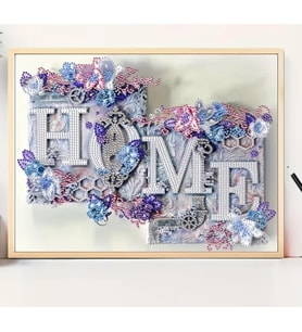 Home 5d Elmas Sanat Kiti Boncuk 30 X 40 Cm Çerçevesiz