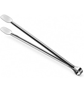 Metal Mutfak Maşası, Servis ve Pişirme Maşası, 37 cm, Battal Boy