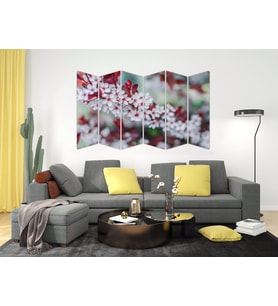 BAHAR ÇİÇEKLERİ MDF TABLO-0774 MODEL-B