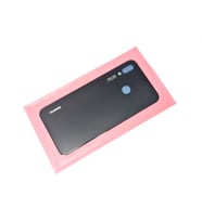 Tkgz Huawei Uyumlu P20 Lite Arka Pil Batarya Kapağı (CAM) SİYAH
