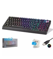 Hadron G500XB Mekanik Gaming Klavye Blue Switch RGB Aydınlatmalı 104 Tuş - Siyah - 1 ADET