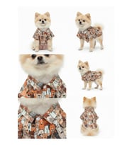 SEVİMLİ PETS TEMALI POP-ART YAZLIK PET GÖMLEĞİ