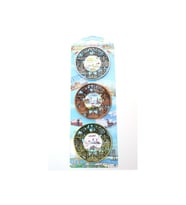 Kişiye Özel İstanbul Temalı Metal Magnet 3'Lü Set