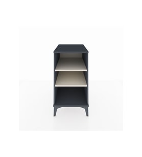 Kronos Komodin 2 Raflı 44x59x80 Antrasit-Aytaşı